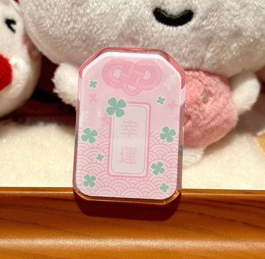 {rinki day} lucky charm acrylic clip