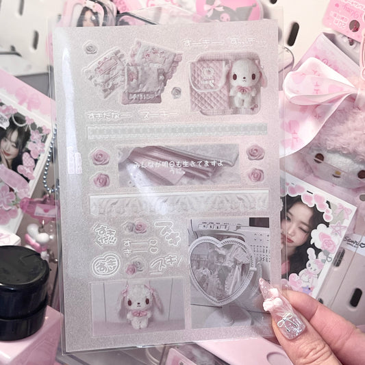 {c-艺术家} pink soft pillow