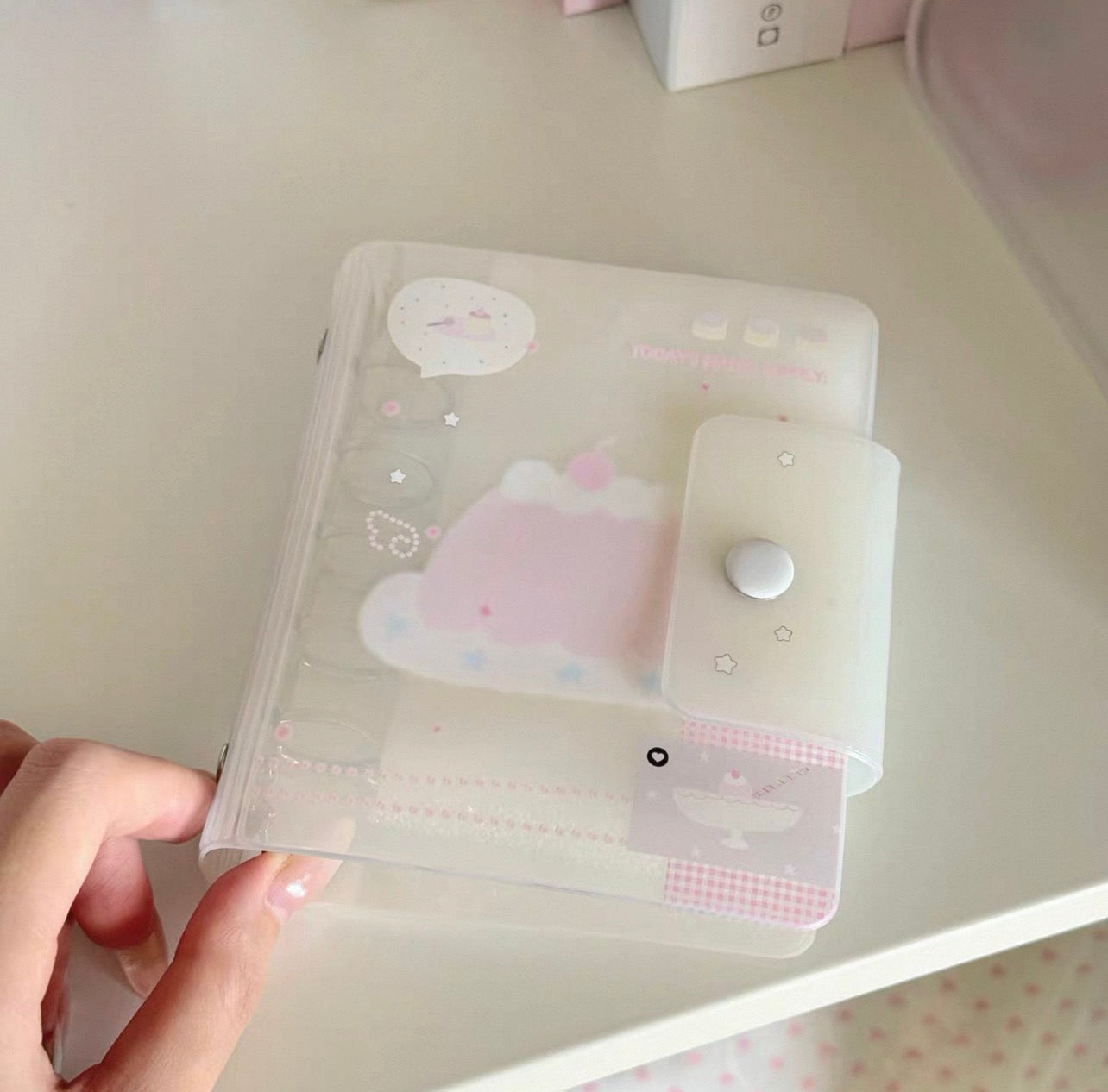 {ribbon shop} little pudding m5 pvc binder