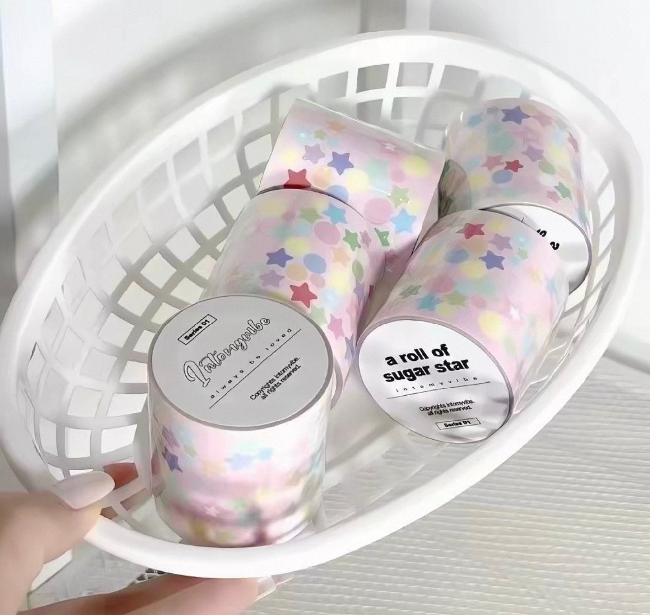 {intomyvibe} sugar star kiss cut tape