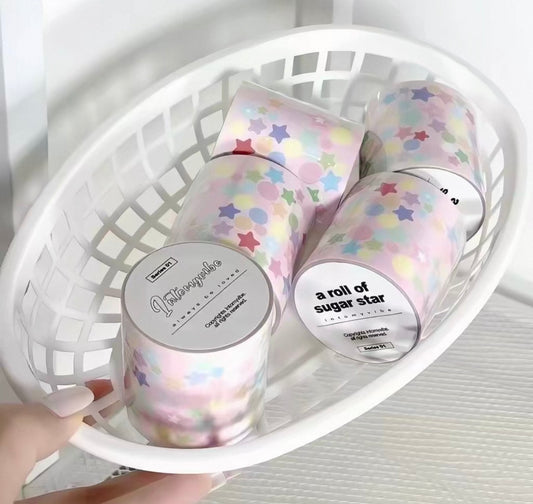{intomyvibe} sugar star kiss cut tape