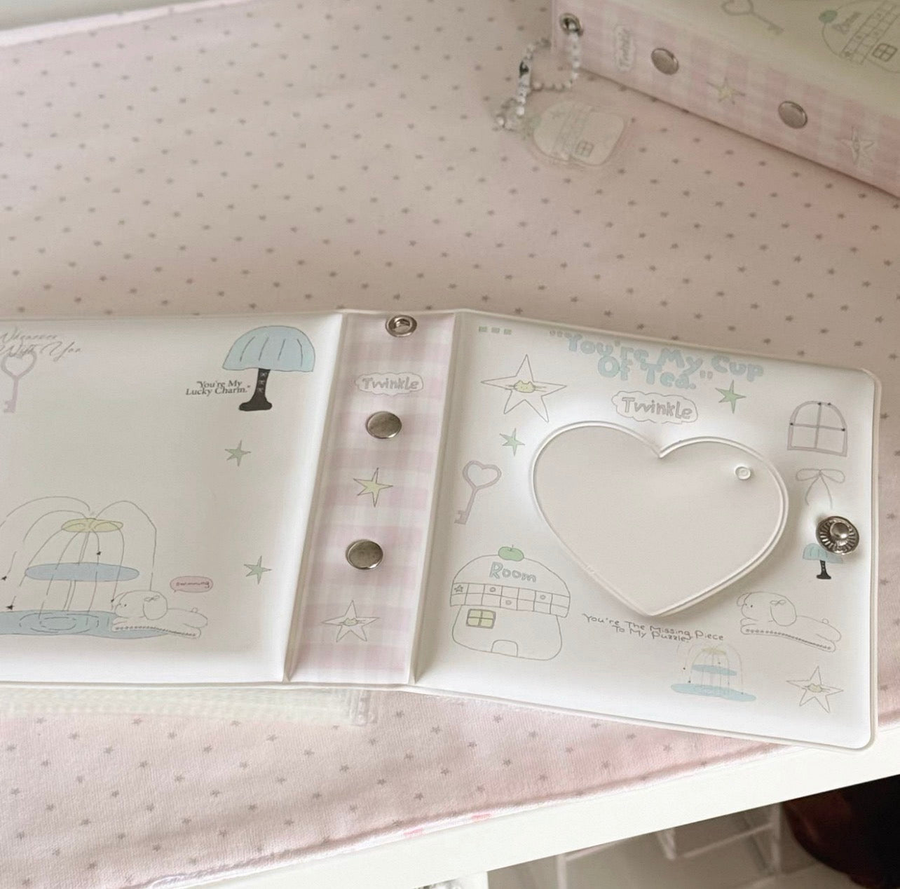 {ribbon shop} twinkle photocard binder