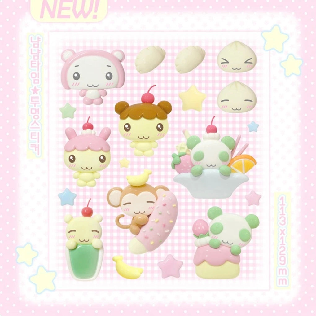 {wanso club} yum yum clay transparent