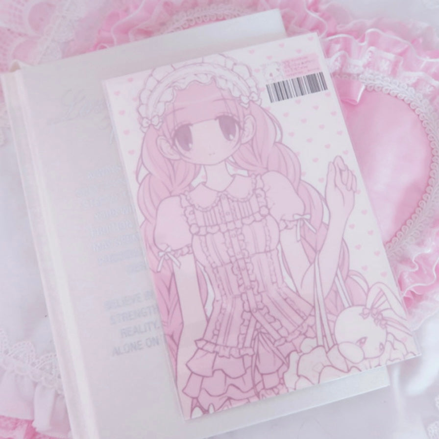 {pumpum} lonely girl meta s2 transparent sticker + postcard