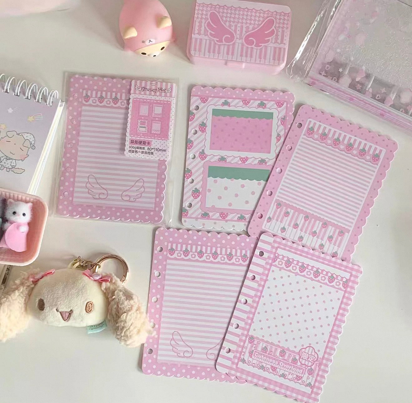 {yummylist} m5 strawberry shaped refill set