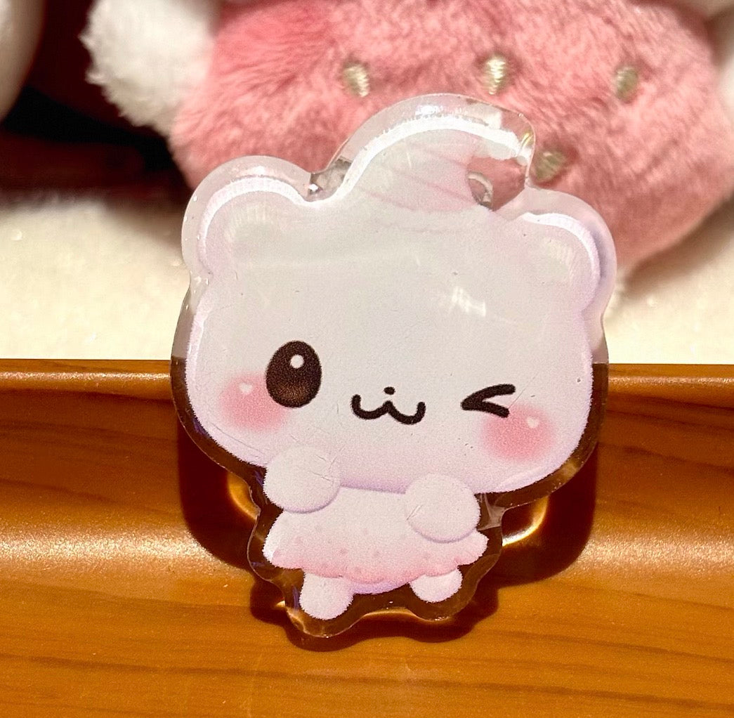 {rinki day} cute little baby acrylic clip