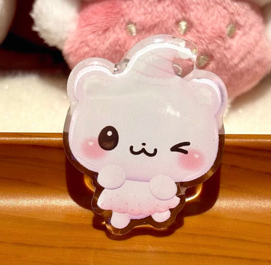 {rinki day} cute little baby acrylic clip