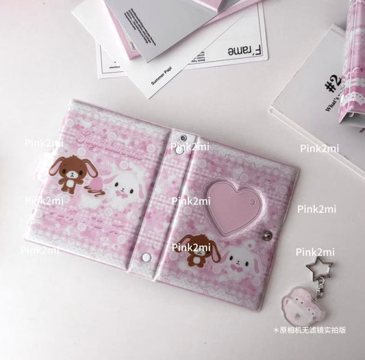 {pink2mi} a7 sweet sugar bunnies binder shell