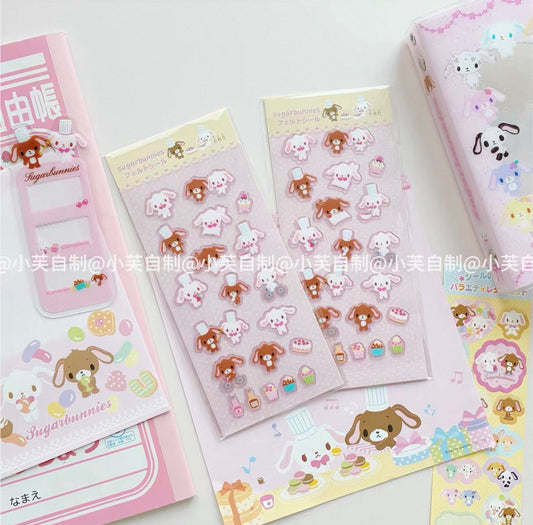 {byfufu} sugarbunnies chef epoxy sticker