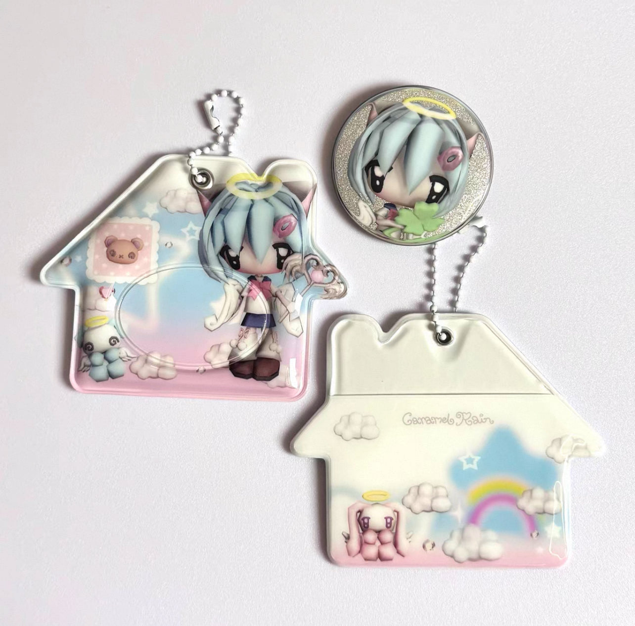 {caramel rain} 3d house care holder