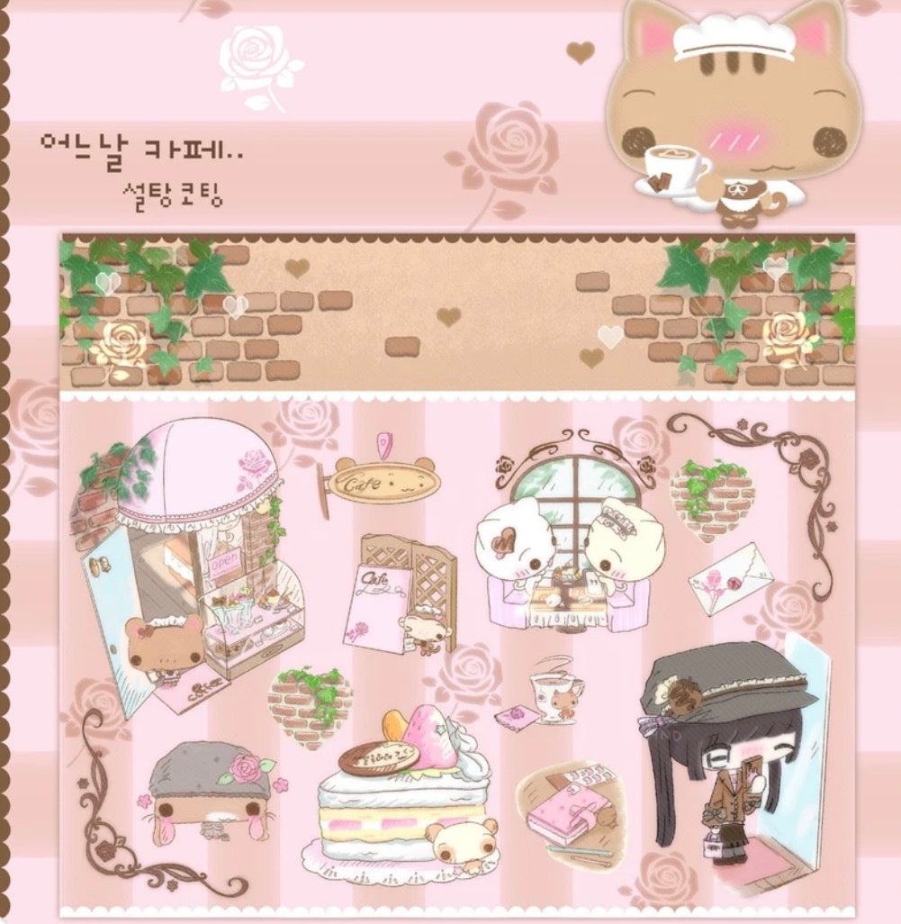 {happy nyang day} one day at a cafe