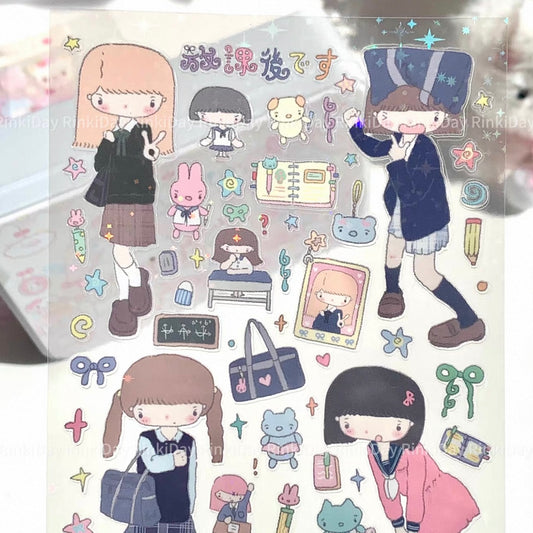 {rinki day} glitter girls high school