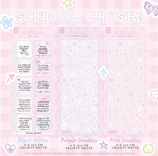 {thefairyclub} school crush!