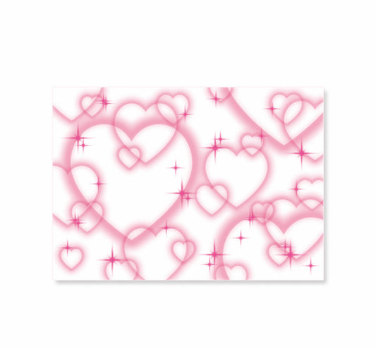 {nevertheless} pink heart paper