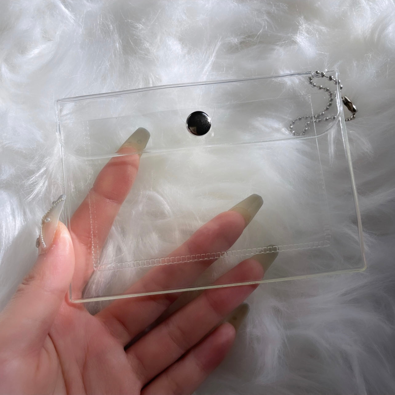 {boutique} clear jelly holder