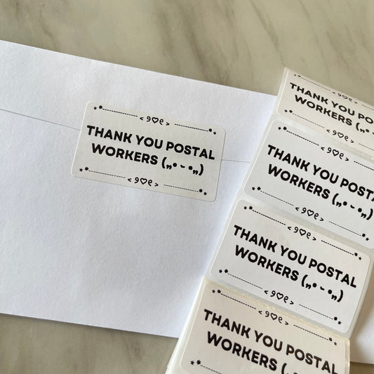 {boutique}  thank you postal workers!