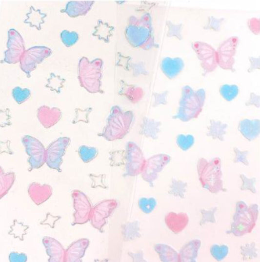 {coral tree} aurora heart butterfly