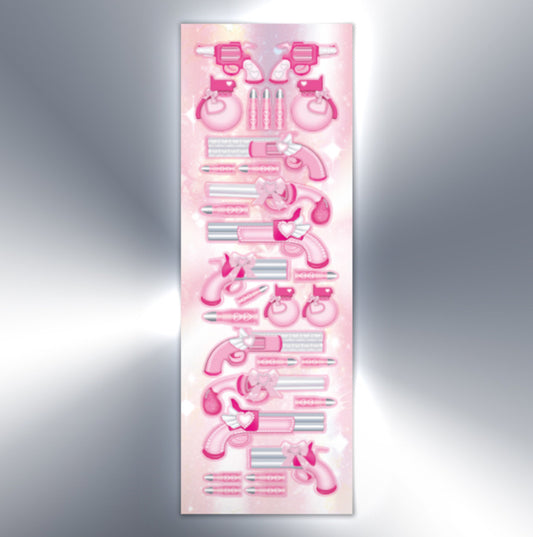 {baksal lighter} pink gun