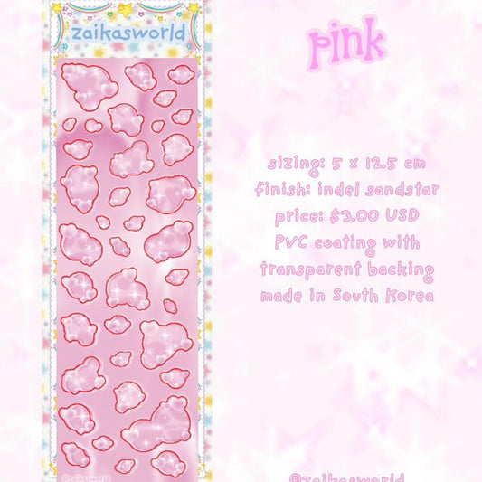 {zaikasworld} pink bubbles