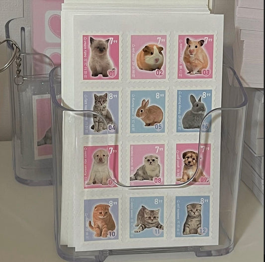 {waytoofetch} animal stamp