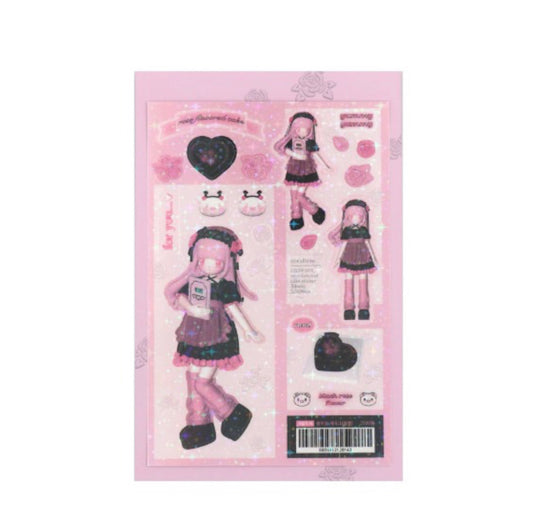 {coral tree} black rose flavored cake